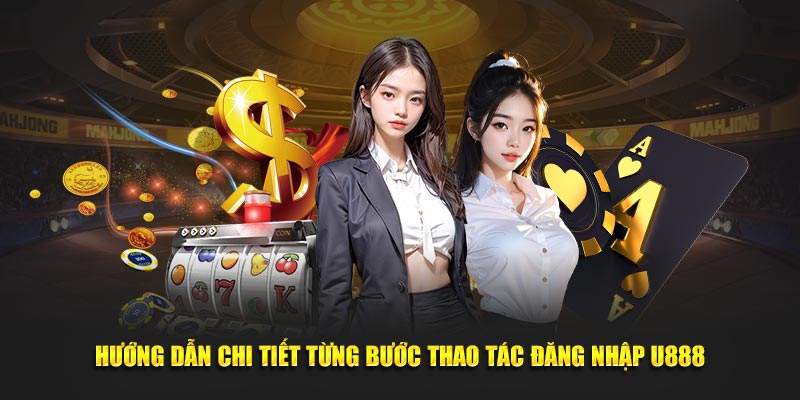 Hướng dẫn chi tiết từng bước thao tác đăng nhập U888